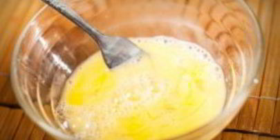 омлет с баклажанами