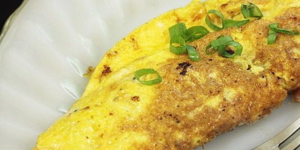 Рецепт омлет с беконом