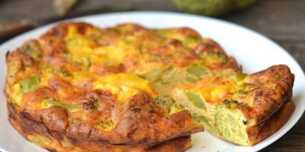 Рецепт омлет с брокколи