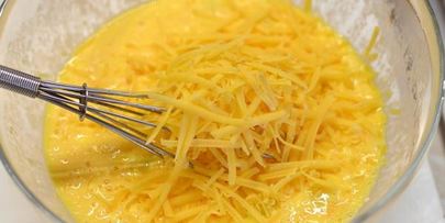 омлет с брокколи