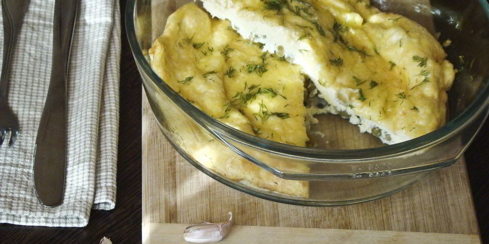 Рецепт омлет с горошком