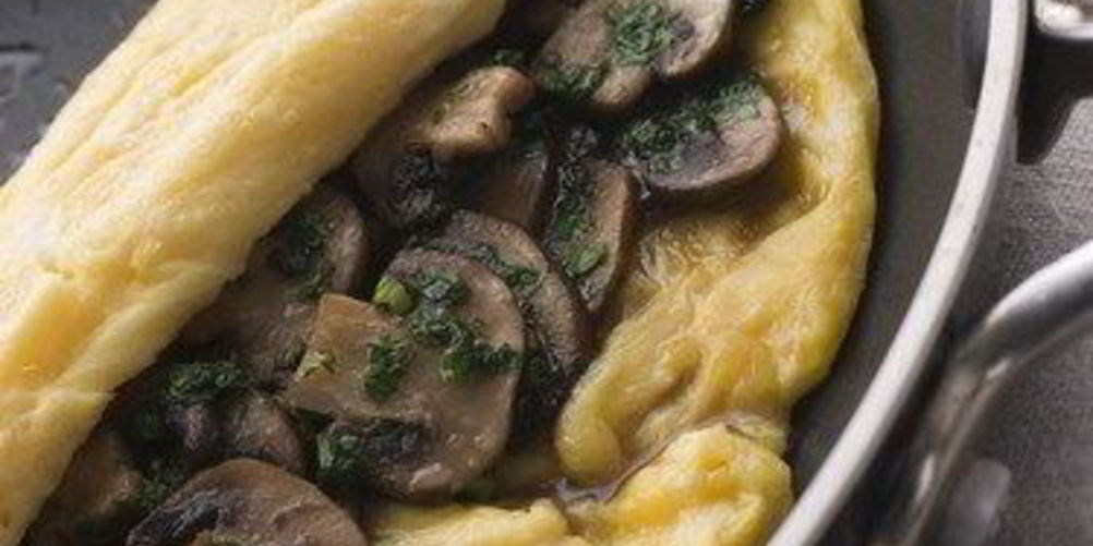 Рецепт омлет с грибами и эстрагоном