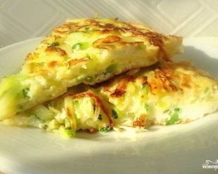 Омлет с кабачками для детей