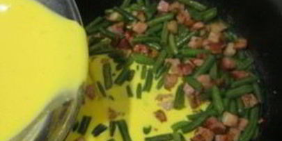 омлет с крахмалом