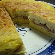 Рецепт Омлет с макаронами