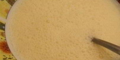 омлет с манкой и молоком