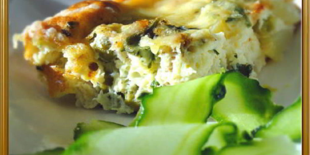 Рецепт омлет с мясом и картофелем