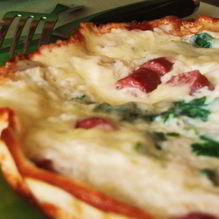 Рецепт Омлет с охотничьими колбасками