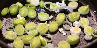 омлет с опятами