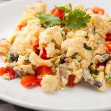 Рецепт Омлет с овощами на пару