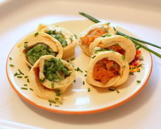 Омлет с овощами