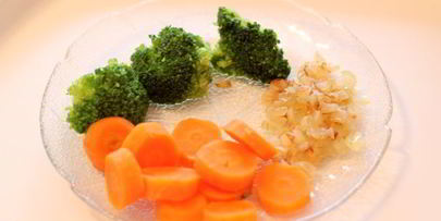 омлет с овощами