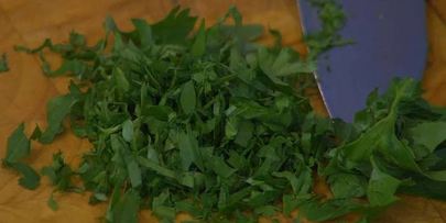 омлет с помидорами и цветной капустой