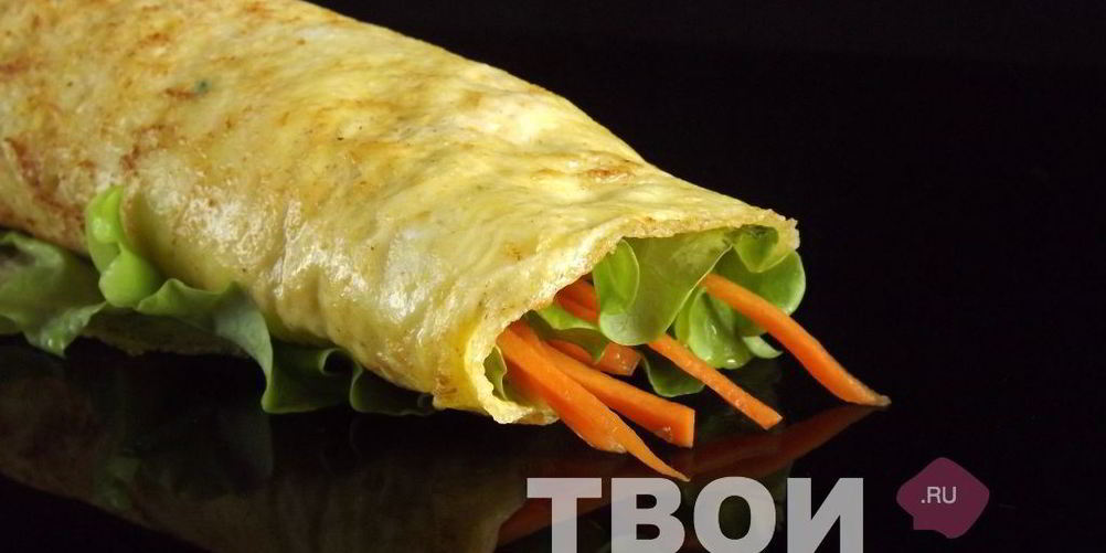 Рецепт омлет с пряной морковью