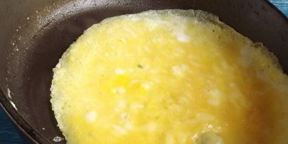 омлет с пряной морковью