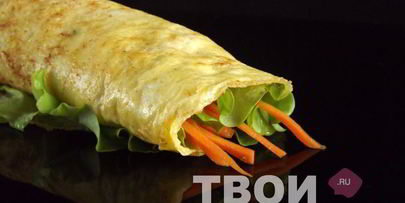 омлет с пряной морковью