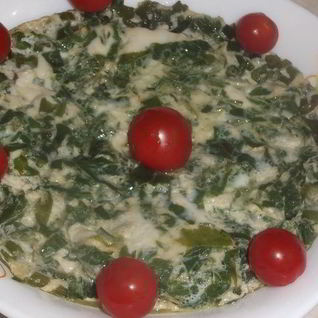 Омлет с сельдереем