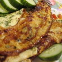 Рецепт Омлет с соевым соусом и тимьяном