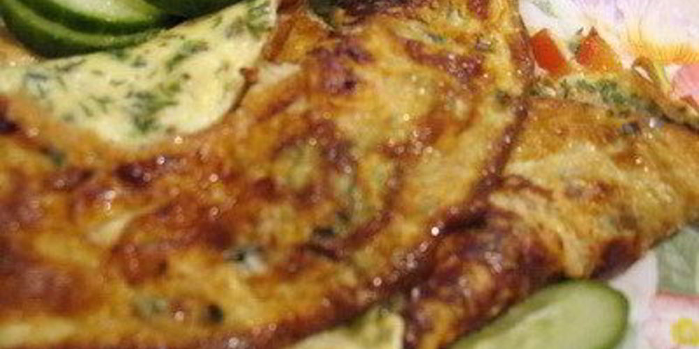 Рецепт омлет с соевым соусом и тимьяном