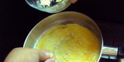 омлет с сыром