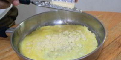 омлет с сыром