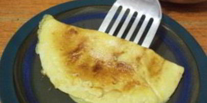 омлет с сыром