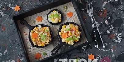 омлет с цветной капустой