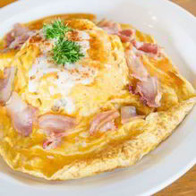 Рецепт Омлет с ветчиной и рисом