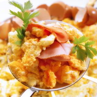 Омлет с ветчиной и сыром