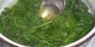 омлет со шпинатом и брынзой по-фински