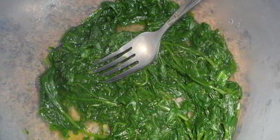 омлет со шпинатом и брынзой по-фински