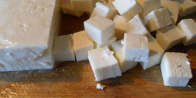 омлет со шпинатом и брынзой по-фински