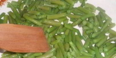 омлет со стручковой фасолью