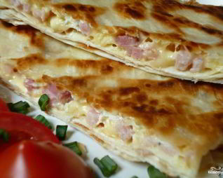 Омлет в лаваше