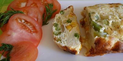 омлет весеннее настроение