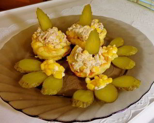 Омлетные гнездышки-ассорти