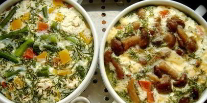 паровые омлеты