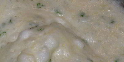 пышный омлет-суфле с тремя видами сыра