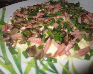 Сырный омлет