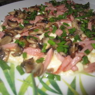 Сырный омлет