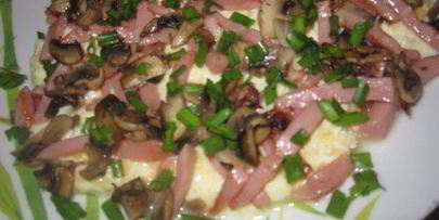 сырный омлет