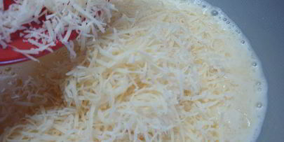 вареный омлет в пакете