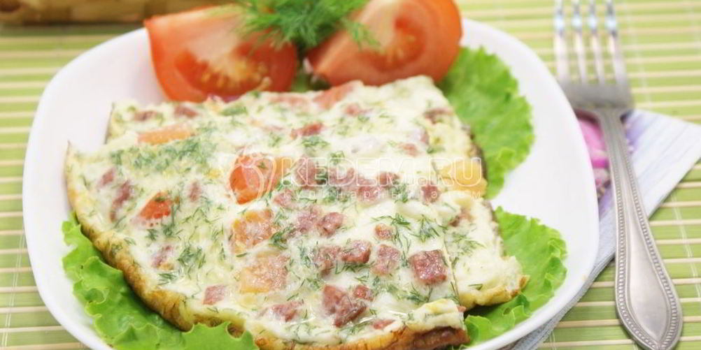 Рецепт вкусный омлет