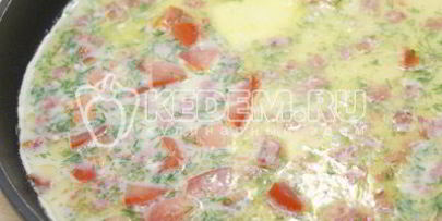 вкусный омлет