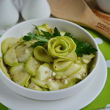 Рецепт Острая закуска из кабачков