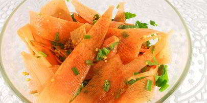 острая закуска из моркови в восточном стиле