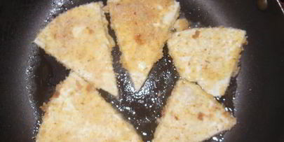 овощные башенки на жареном адыгейском сыре