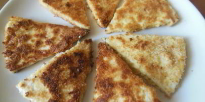 овощные башенки на жареном адыгейском сыре