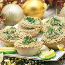 Рецепт Куриный паштет с грибами