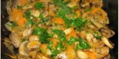 паштет из грибов постный